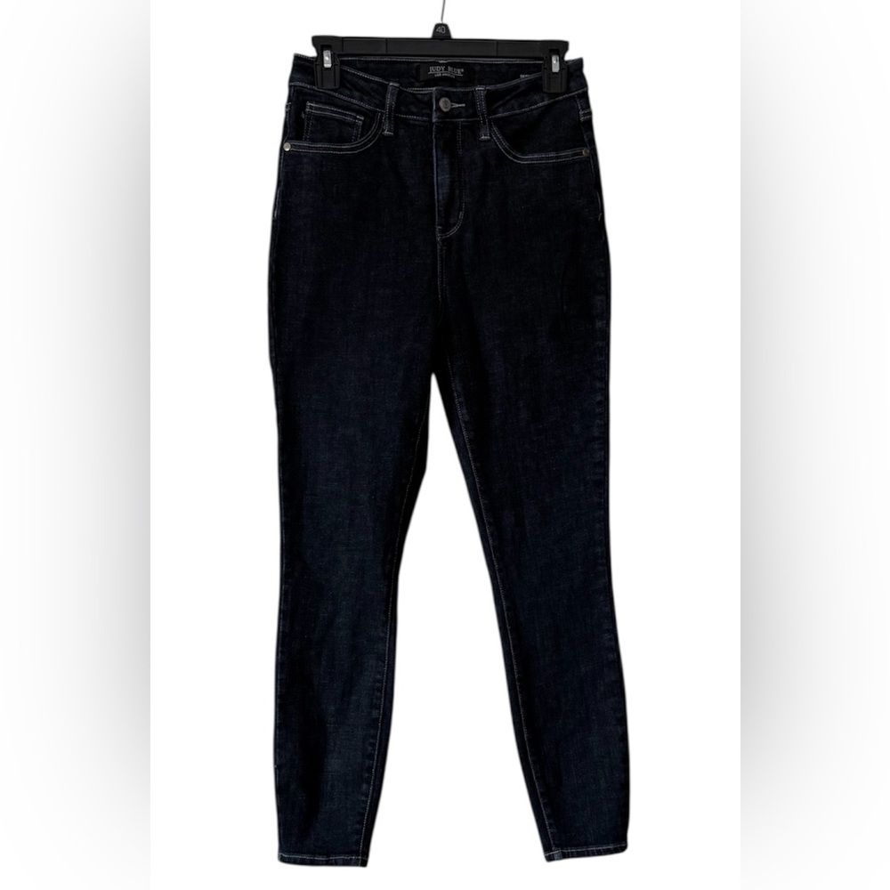 Judy Blue women’s 5/27 dark wash skinny denim blue jeans